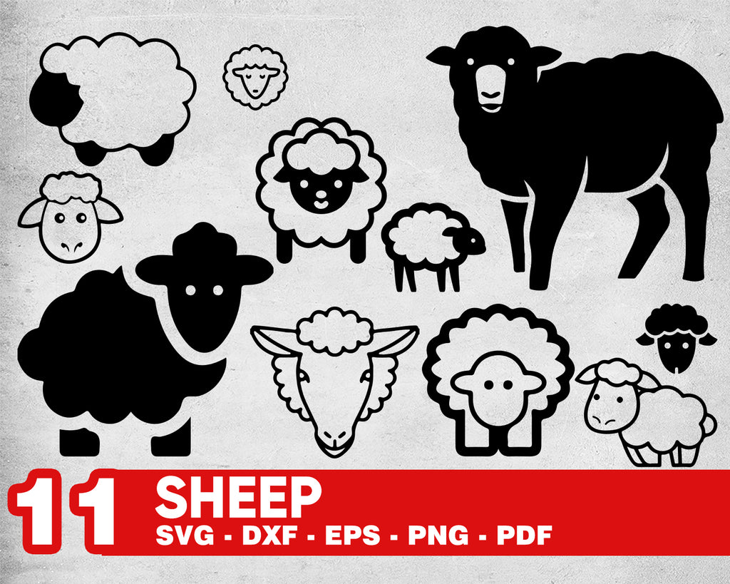 Download Sheep svg, SHEEP SVG, sheep clipart, sheep clipart, farm ...