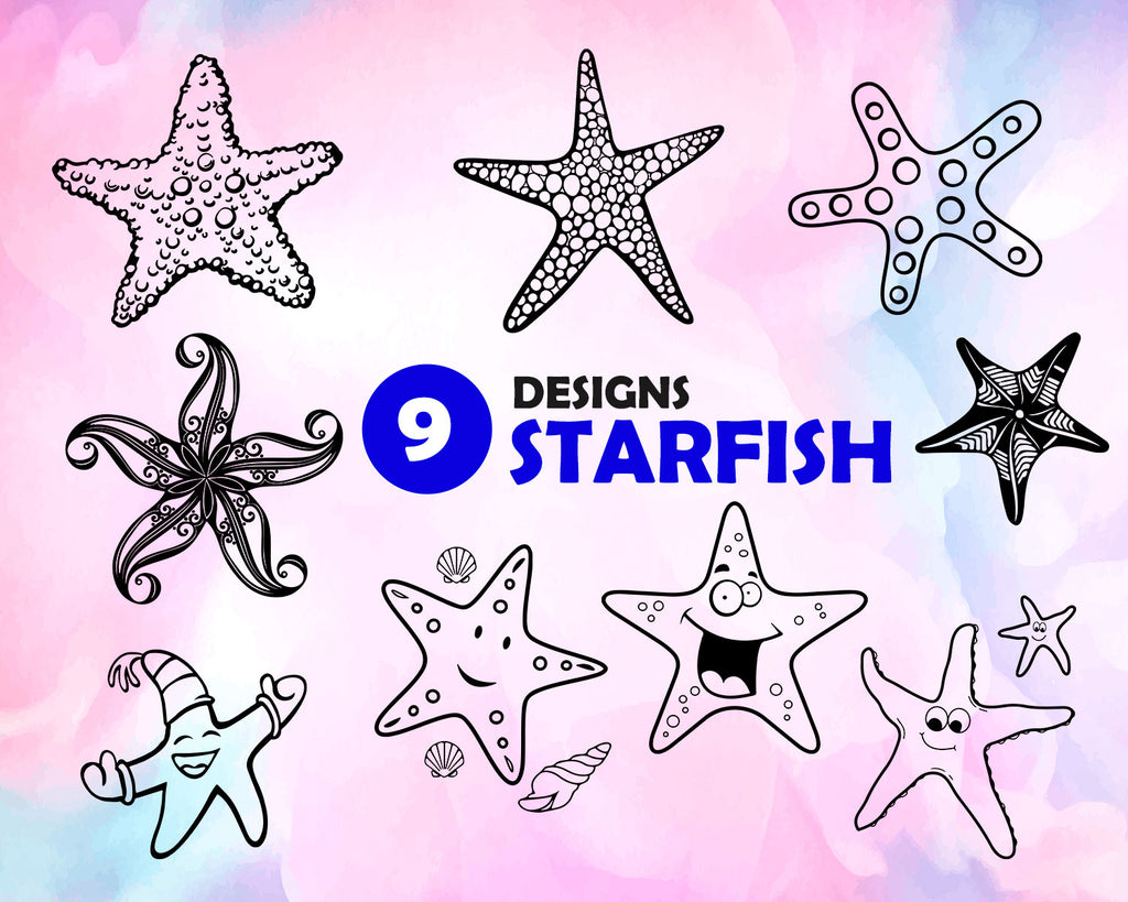 Download Starfish Svg Bundle Starfish Cricut Starfish Silhouette Cameo St Clipartic