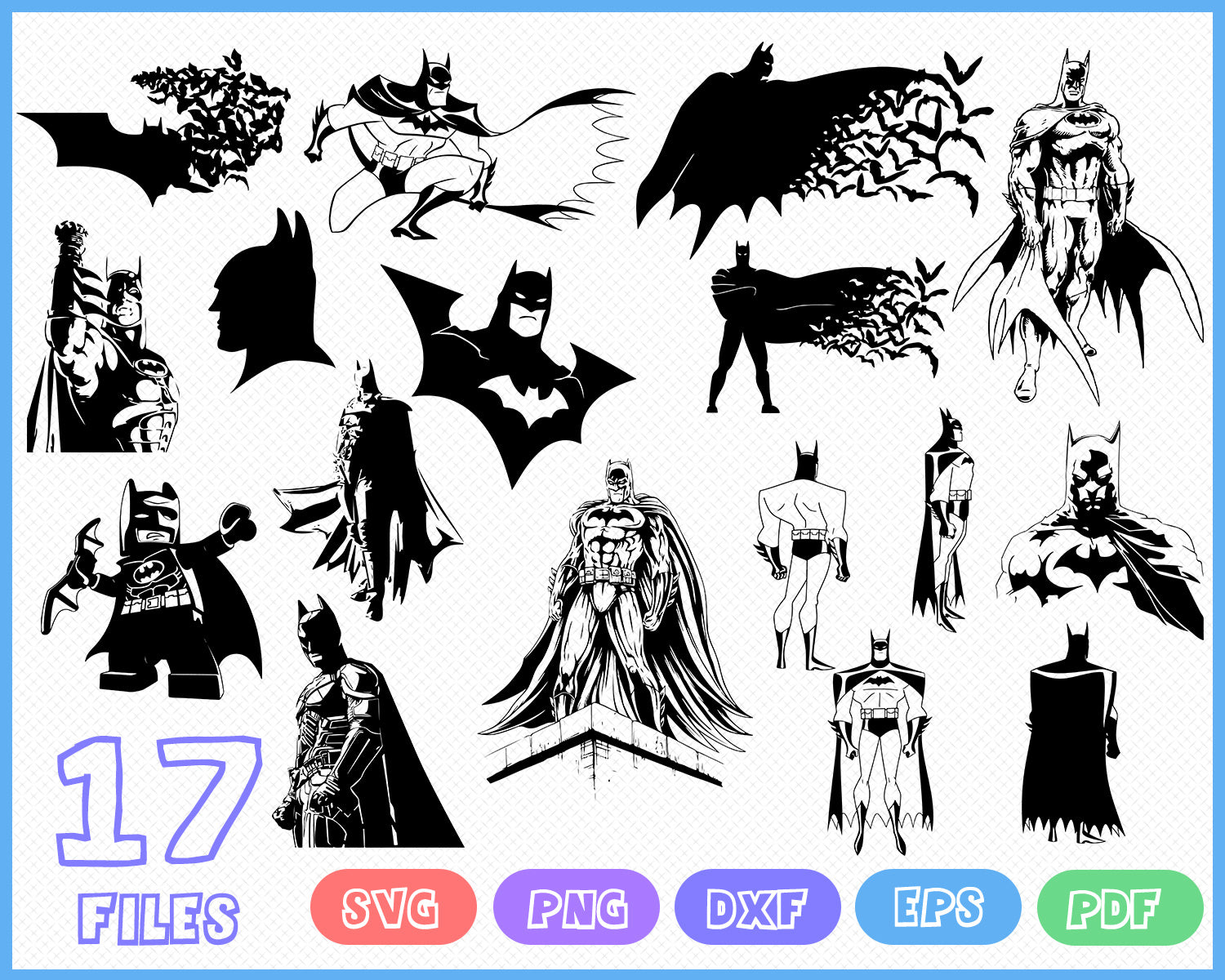 Download Batman Svg Gotham Svg Dc Comics Batman Collection Bat Gotham Cit Clipartic