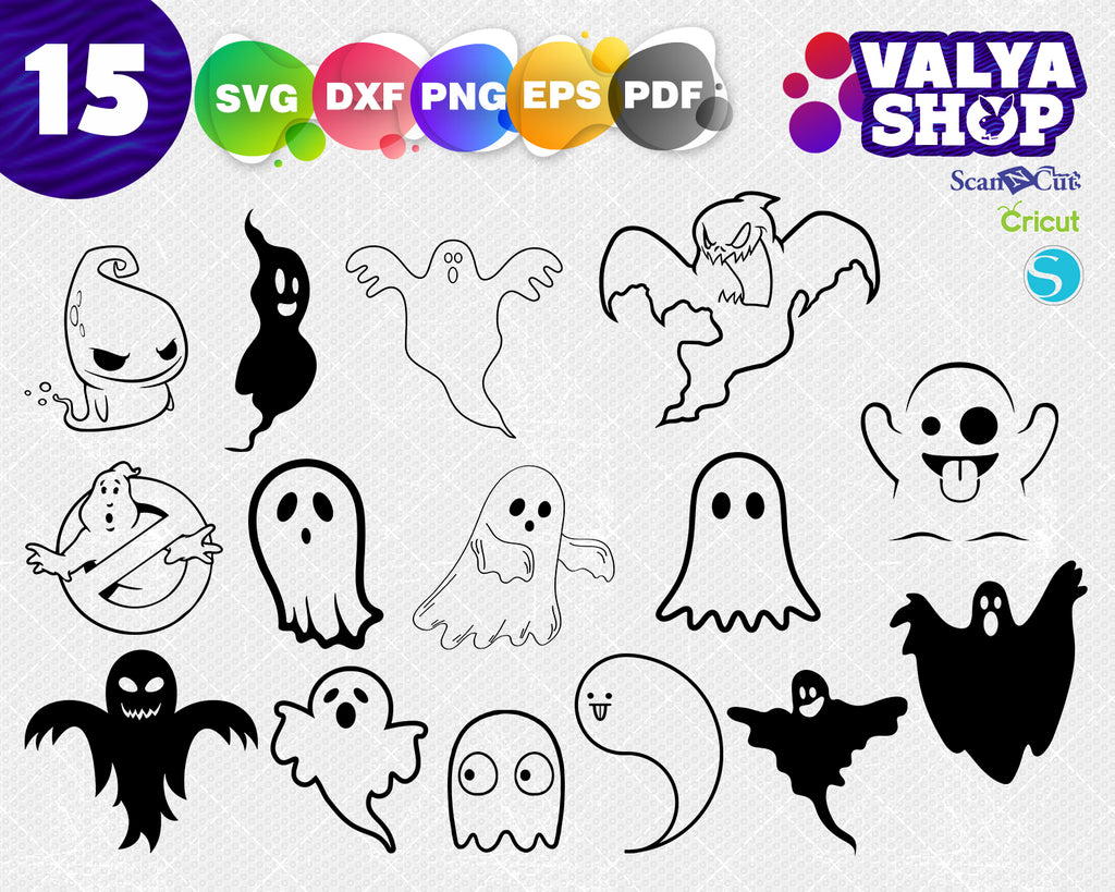 Download Ghost Svg Cute Ghost Digital Cut Files Digital Files Ghost Svg Clipartic