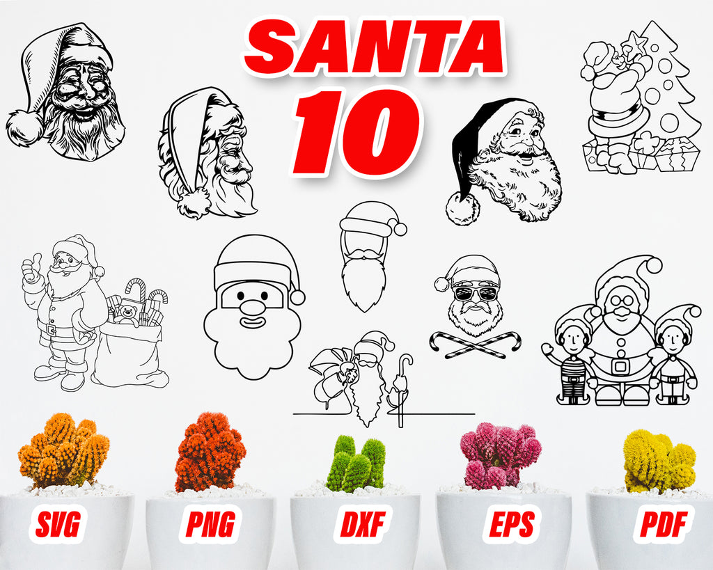 Free Free 133 Father Christmas Svg SVG PNG EPS DXF File