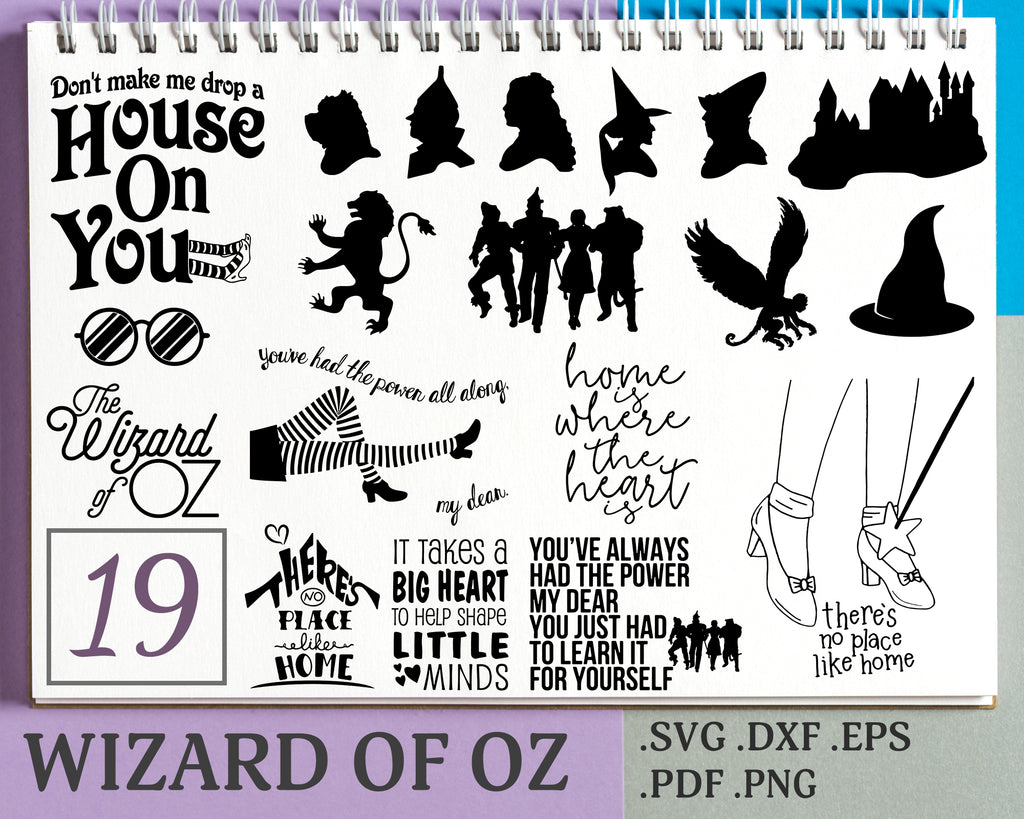 Download Wizard Of Oz Svg Wizard Oz Svg Bundle Wizard Oz Cricut Wizard Oz Clipartic