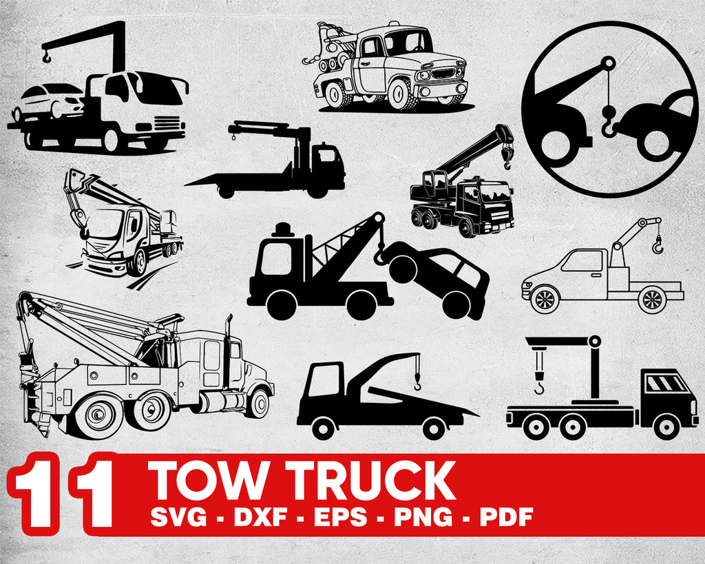 Download Tow Truck Svg Tow Truck Clipart Tow Truck Tow Truck Vector Truck Clipartic