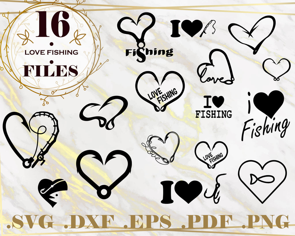 Free Free 79 Heart Fishing Hook Svg SVG PNG EPS DXF File
