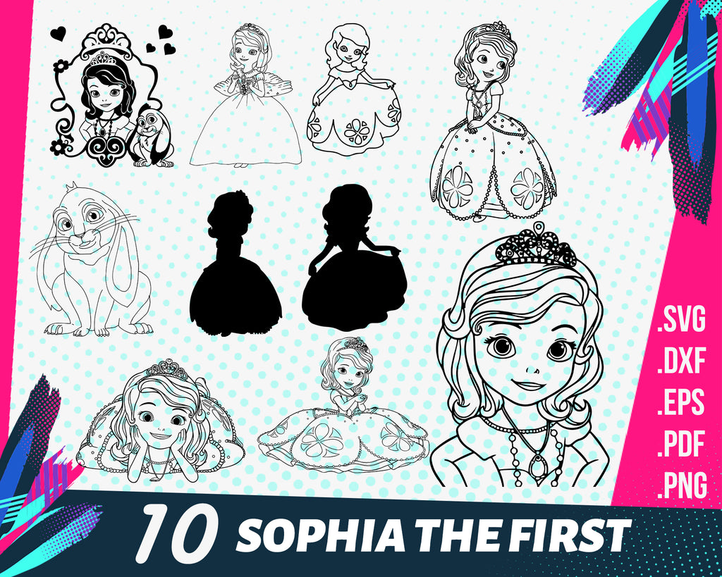 Download Sophia The First Svg Sophia The First Png Jpg Svg Eps Files High Reso Clipartic