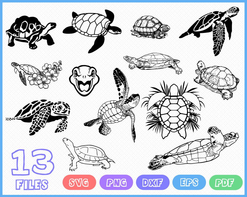 Free Free 286 Cute Baby Sea Turtle Svg SVG PNG EPS DXF File