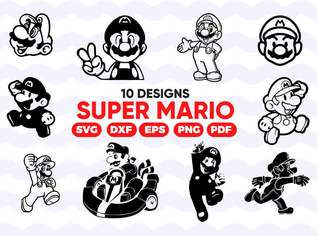 Download Get Mario Svg Free Gif Free Svg Files Silhouette And Cricut Cutting Files