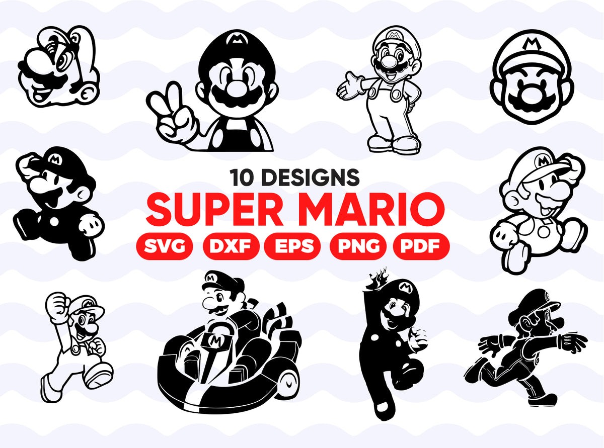 Free Free 185 Super Mario Svg Free SVG PNG EPS DXF File