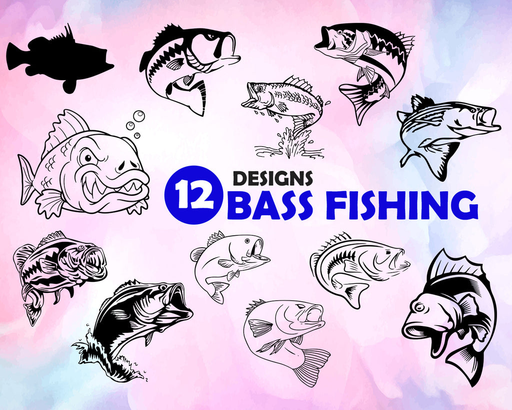 Free Free 95 Bass Fishing Svg Files SVG PNG EPS DXF File