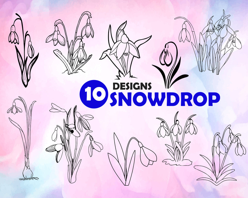 Free Free Snowdrop Svg 55 SVG PNG EPS DXF File