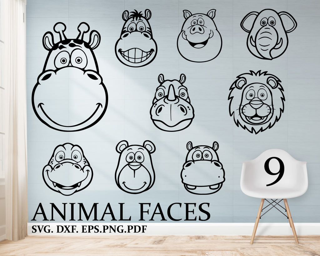 Download Animal Faces Svg Wildlife Cute Fox Svg Fox Head Svg Baby Fox Svg Clipartic