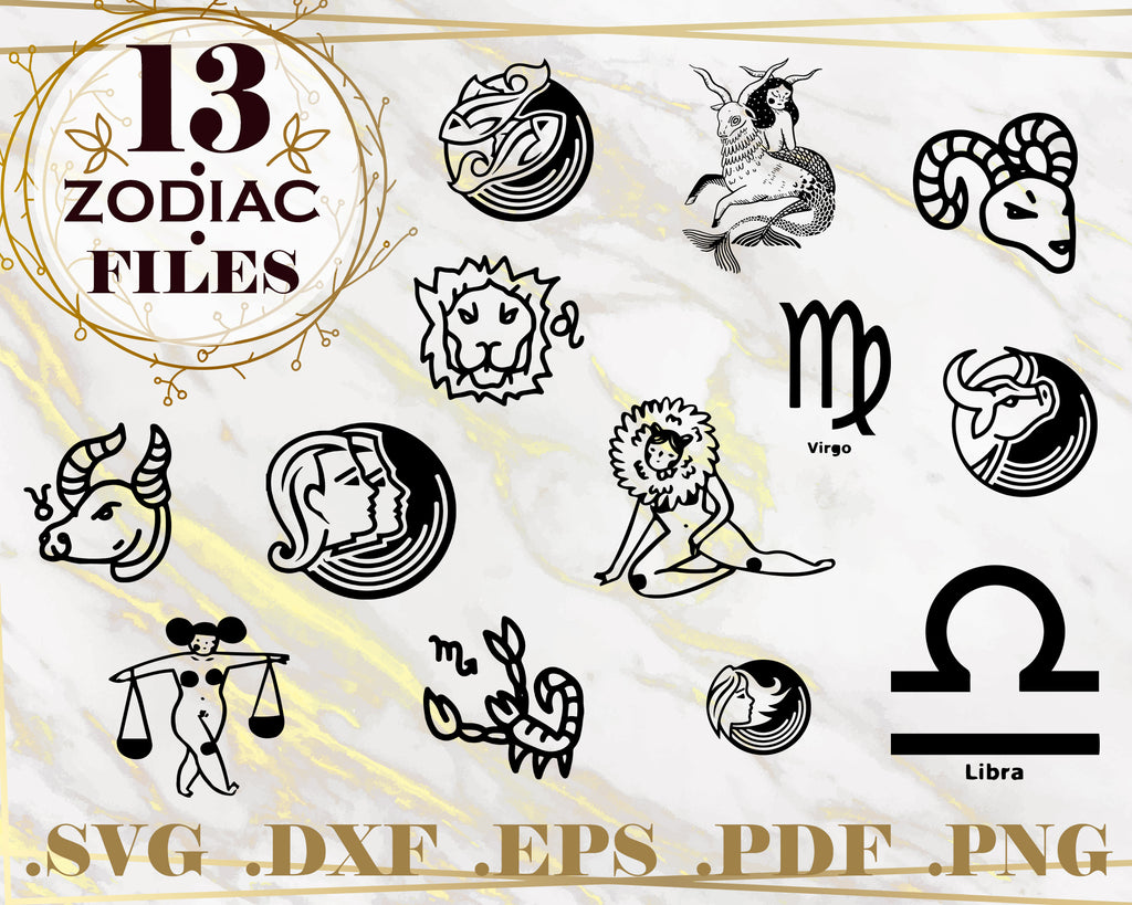 Download Zodiac Svg Astrology Signs Svg Zodiac Sign Bundle Zodiac Sign Set Ast Clipartic