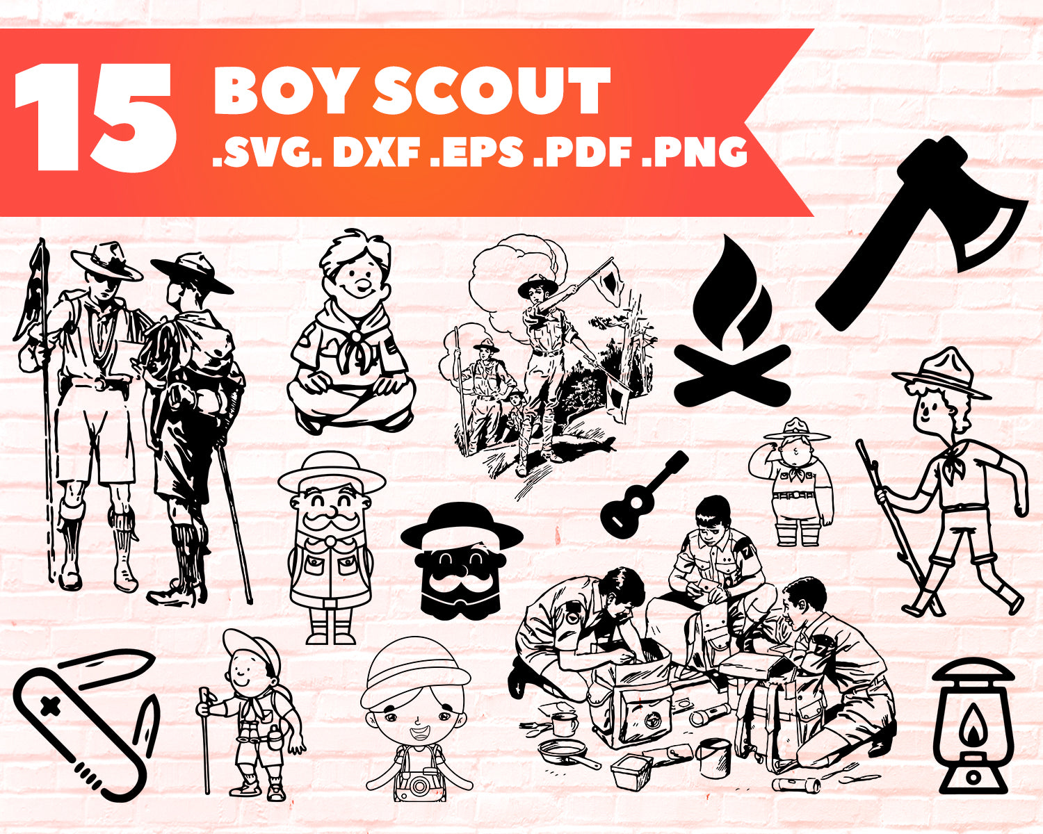 Download Boy Scout Svg Boy Scout Files For Cricut Scout Master Silhouette Cl Clipartic