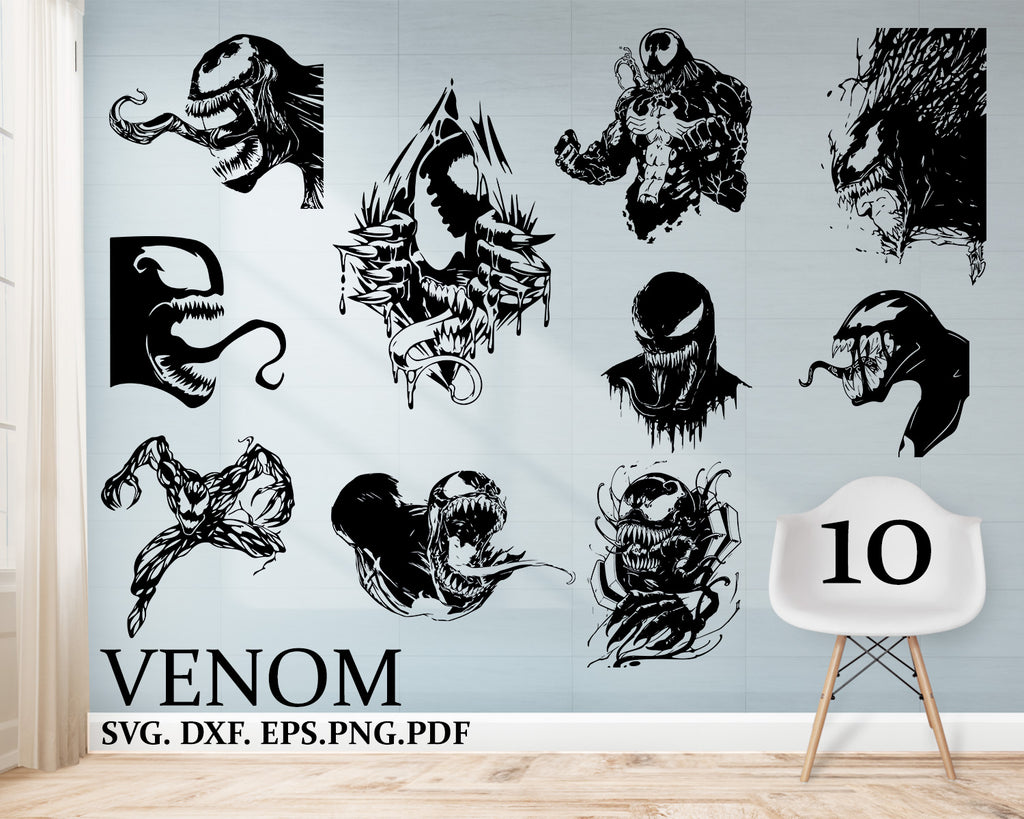 Download Venom Svg Venom Clipart Venom Silhouette Venom Png Venom Printable Clipartic