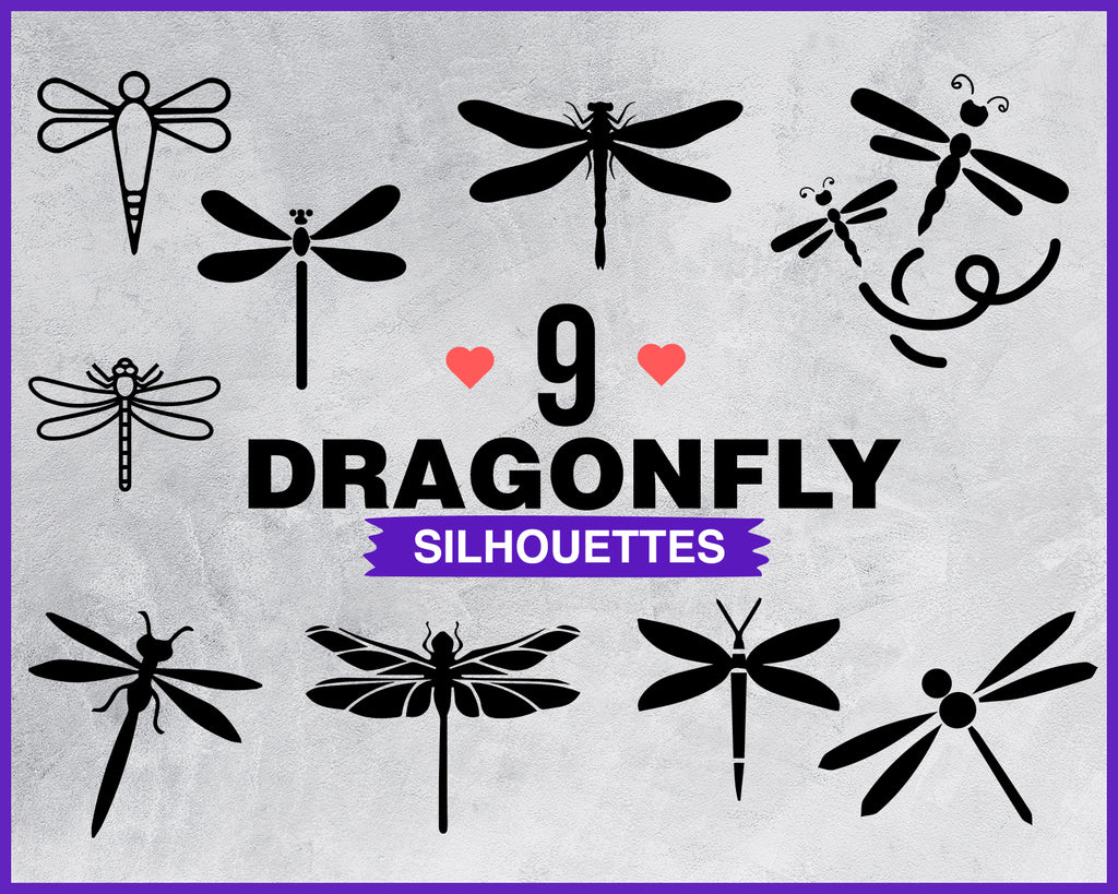 Download Dragonfly Svg Insect Svg Dragonfly Clipart Silhouette Cut File Ir Clipartic