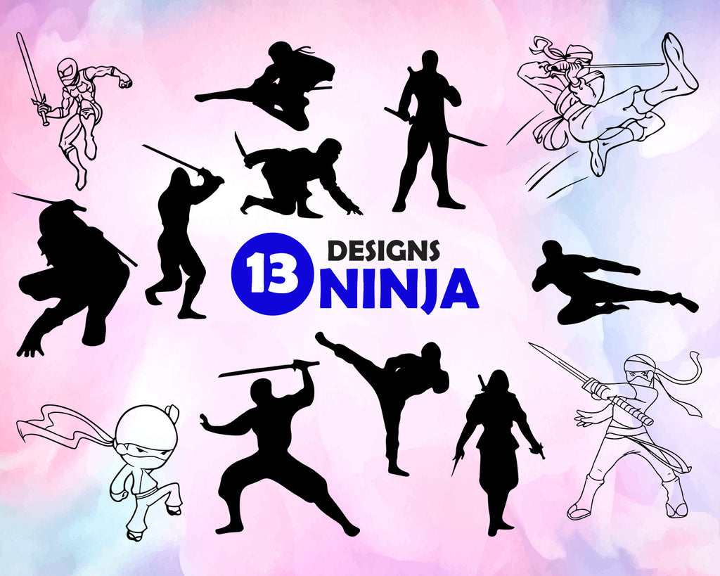 Download Ninja Svg Ninja Svg Bundle Ninja Svg File For Cricut Chinese Star D Clipartic