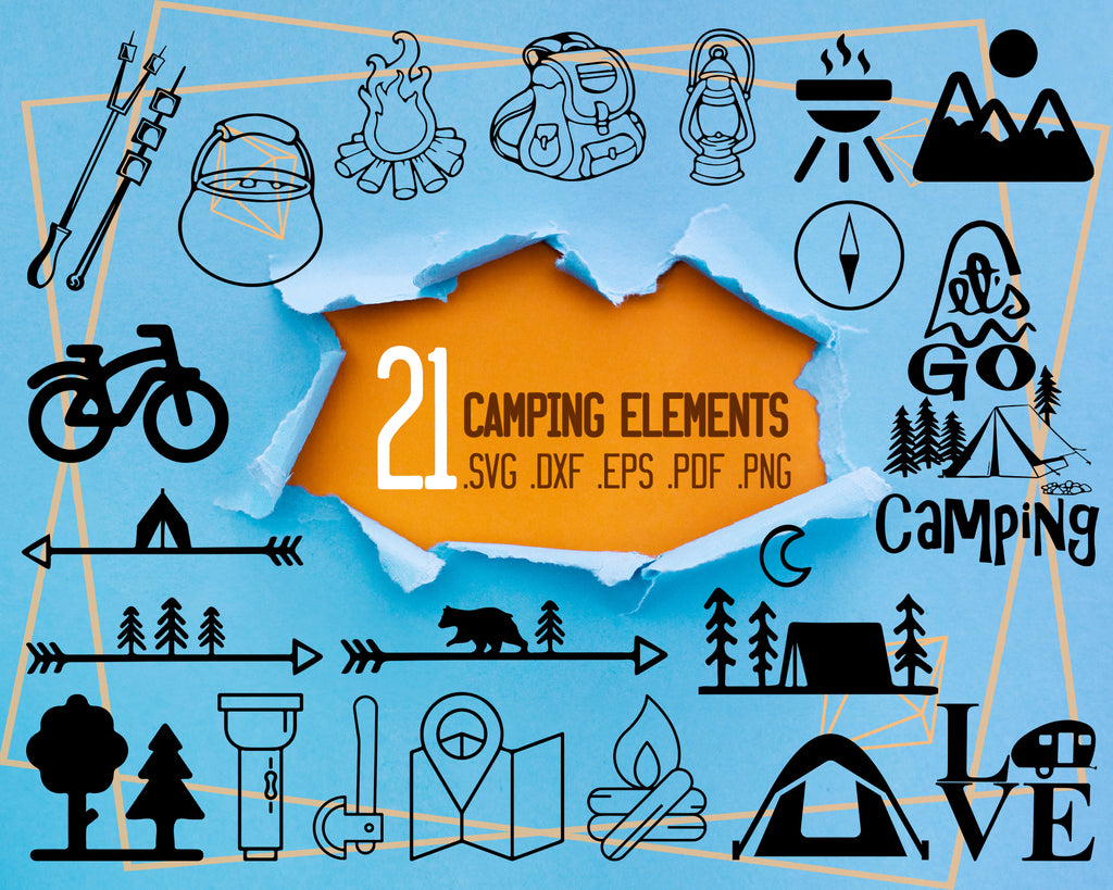 Free Free 153 Camping Life Svg SVG PNG EPS DXF File