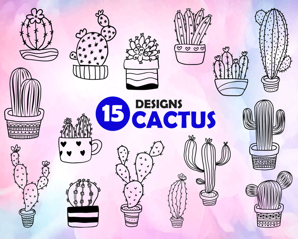 Download Cactus Svg Cactus Svg Cactus Cut File Cactus Silhouettes Cactus Cli Clipartic