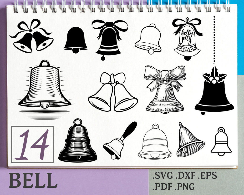 Free Free 100 Silhouette Wedding Bells Svg SVG PNG EPS DXF File