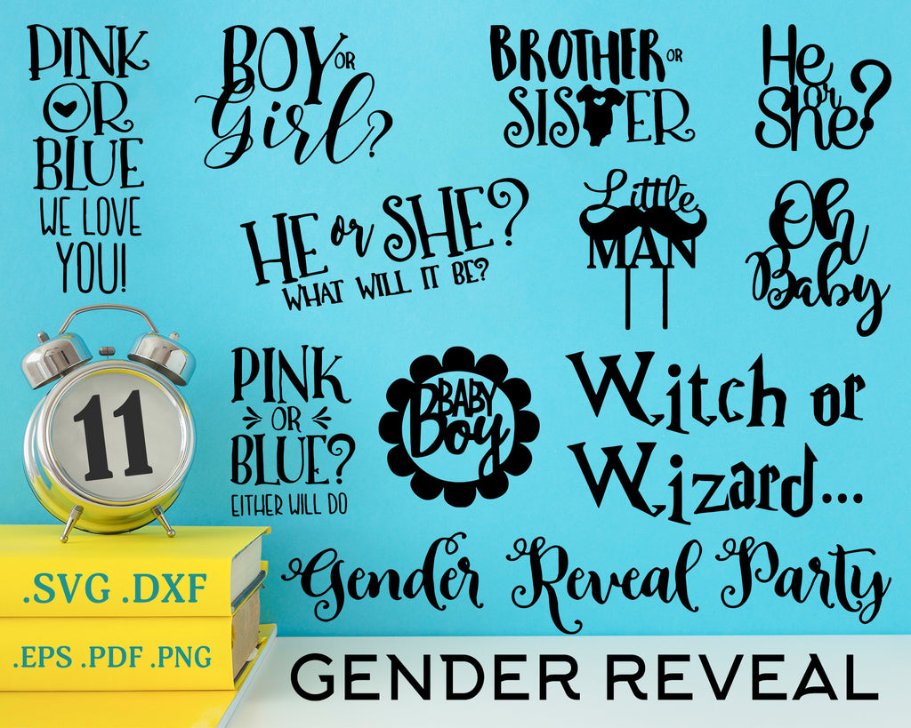 Download Gender Reveal Svg Girl Or Boy Baby Shower Svg Baby Svg Team Boy Clipartic