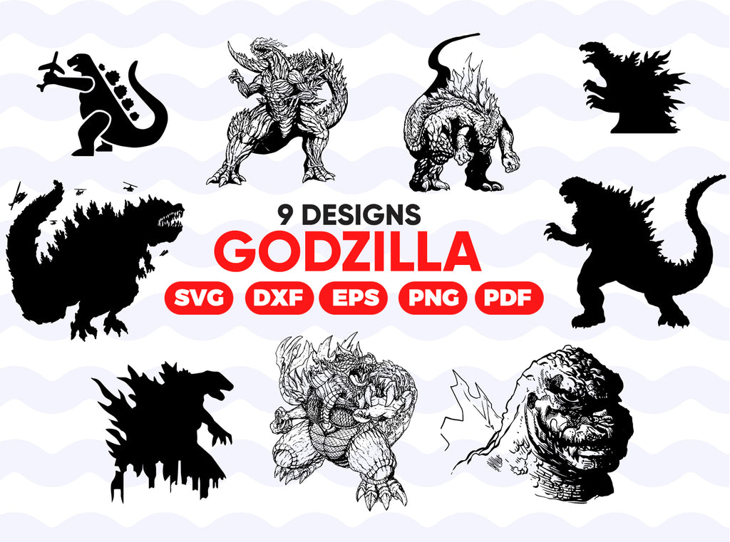 Download Godzilla Svg Godzilla Godzilla Shirt Silhouette Svg Monster Svg G Clipartic