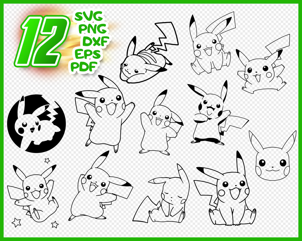 Download Pikachu Svg Pokemon Svg Pikachu Pokemon Go Svg Pikachu Clipart Pi Clipartic SVG, PNG, EPS, DXF File