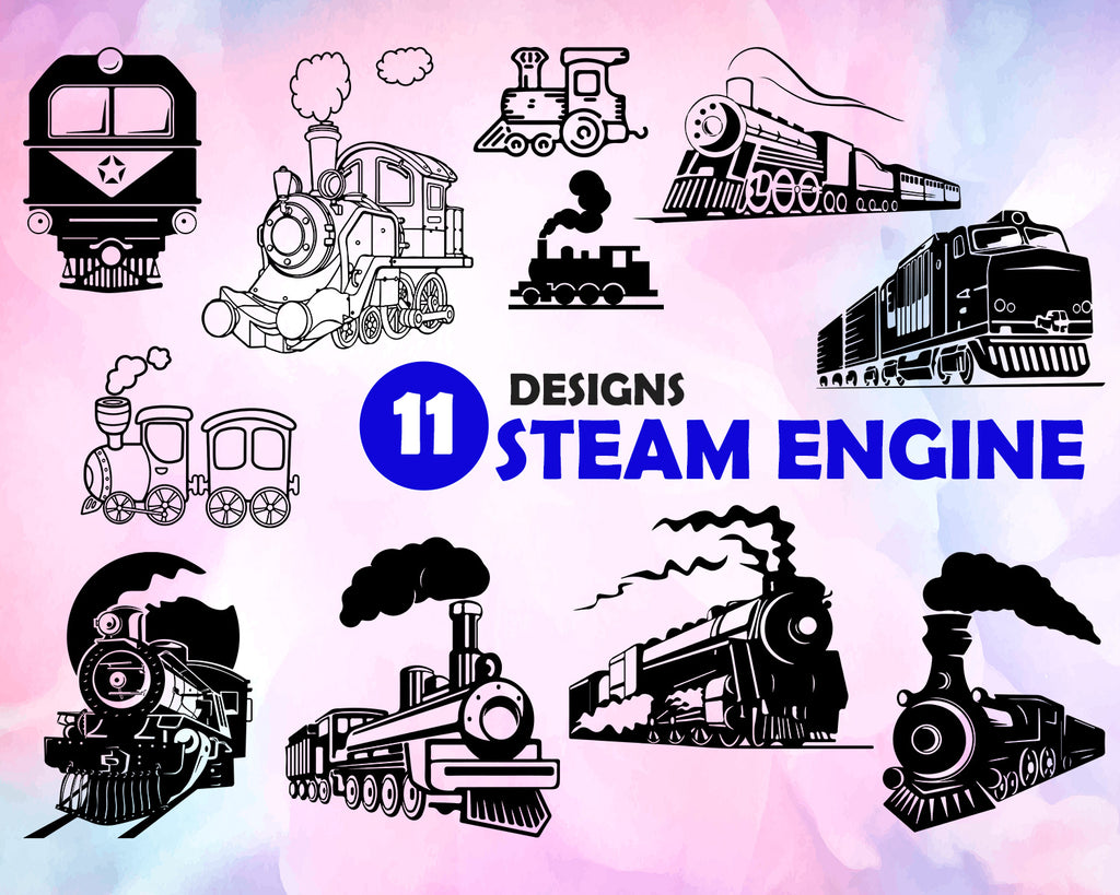 Download Steam Engine Svg Steam Train 9 Svg Train Svg Steam Engine Svg Loc Clipartic