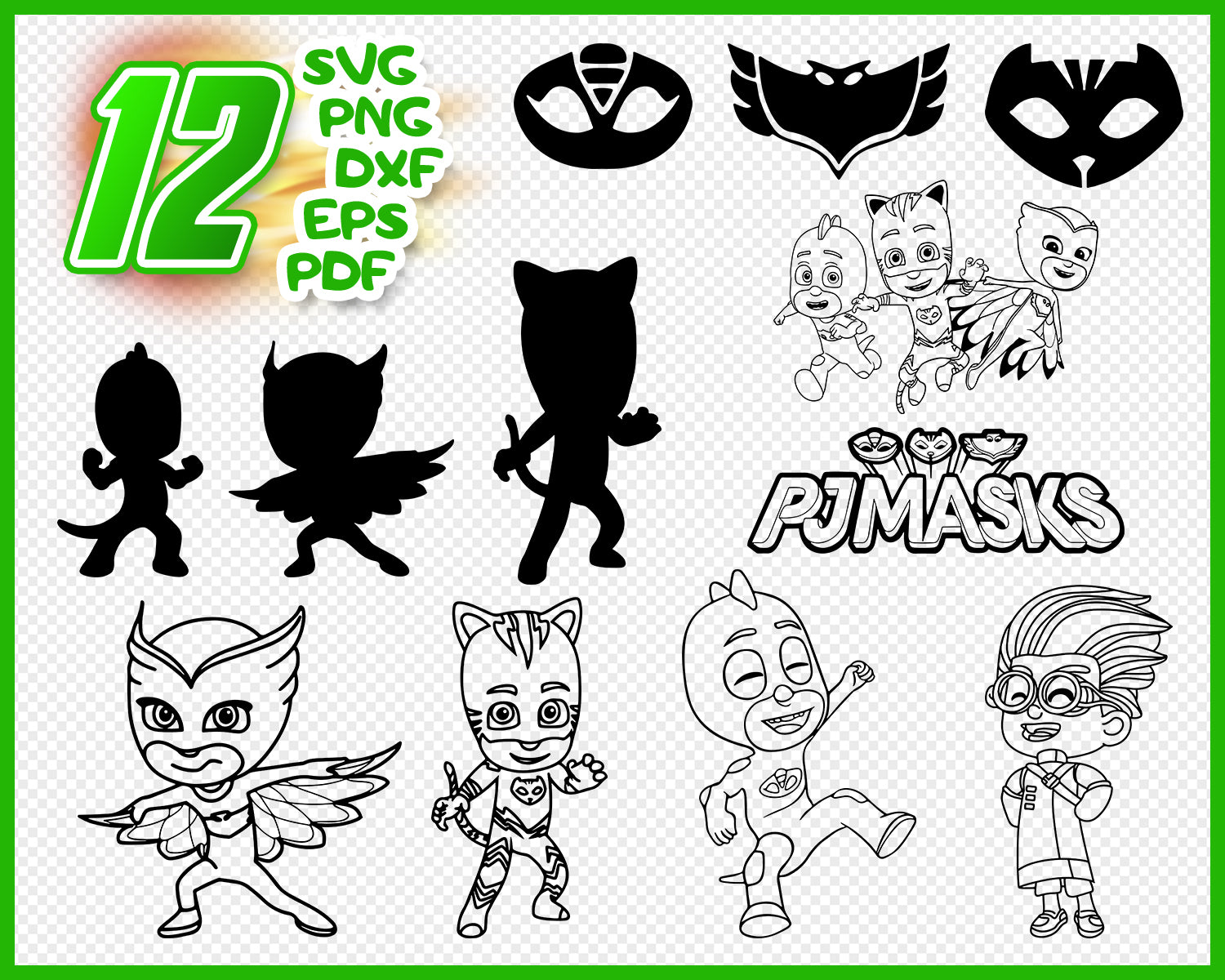 Download Pj Masks Svg Catboy Svg Pj Masks Clipart Connor Catboy Cutfiles Ep Clipartic