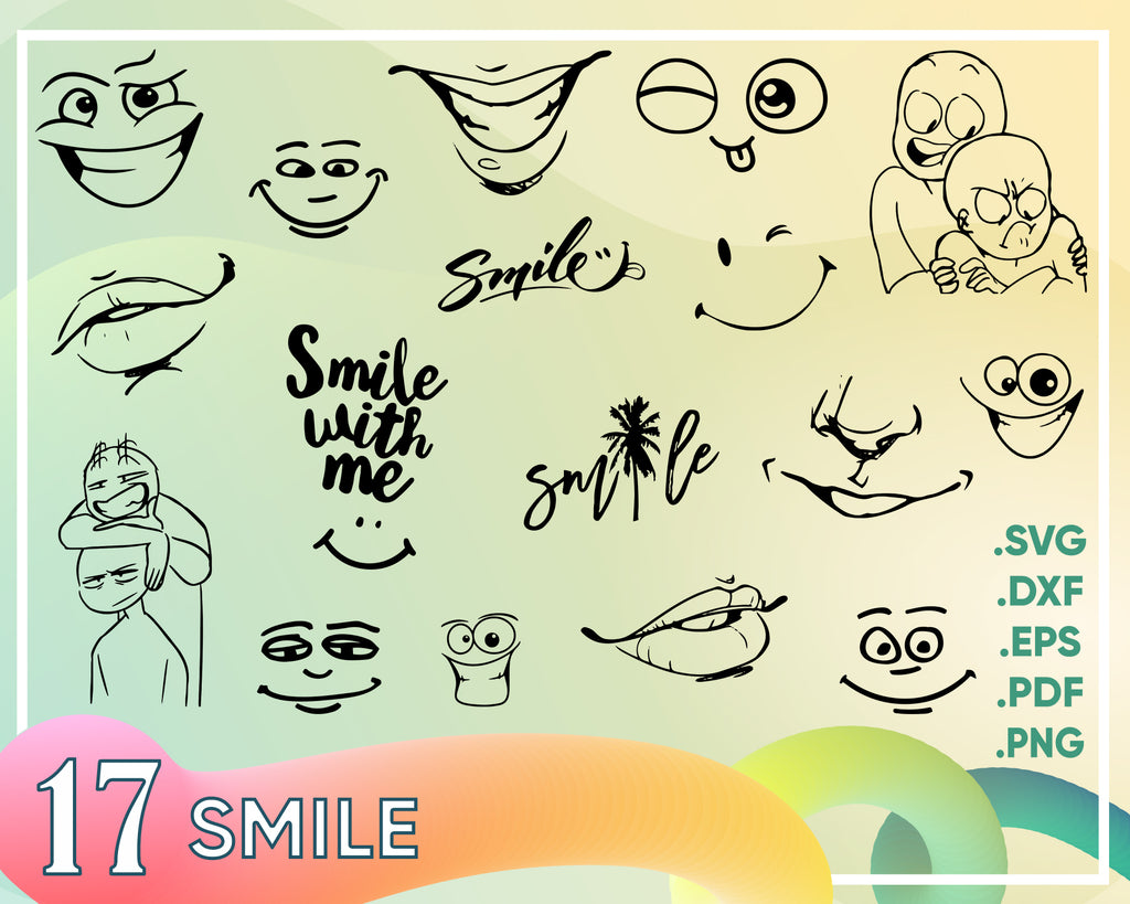 Free Free Smile Svg Image 341 SVG PNG EPS DXF File