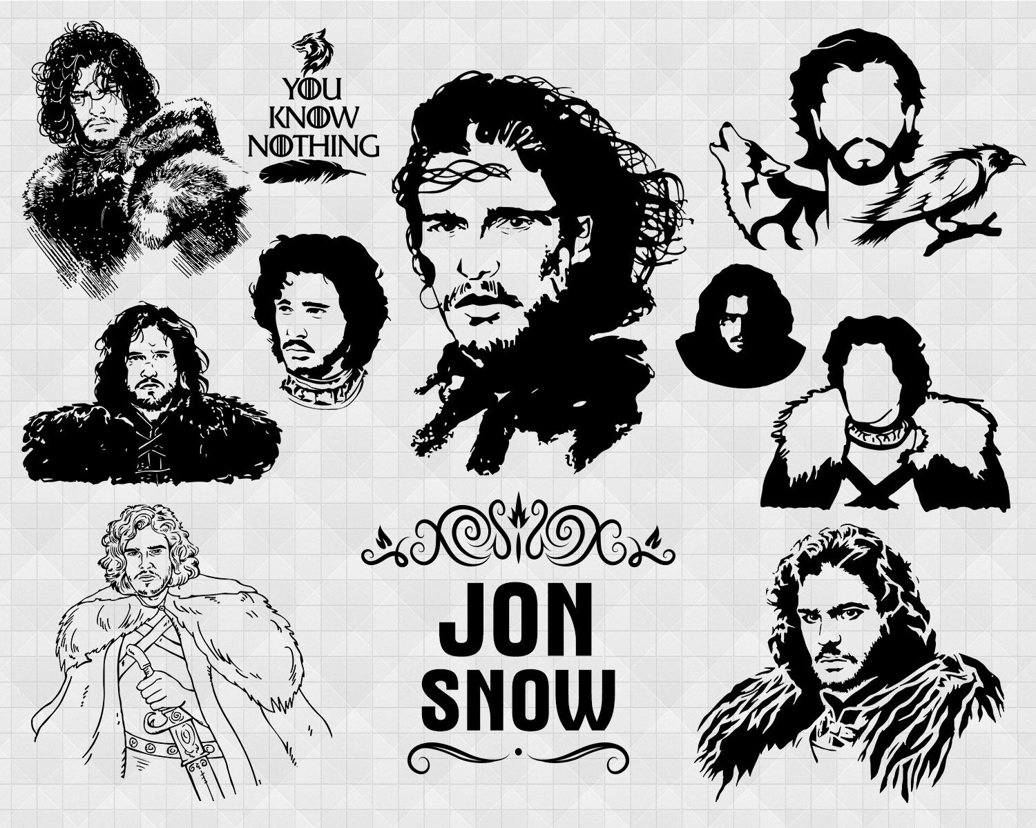 Free Free Jon Snow Svg 422 SVG PNG EPS DXF File
