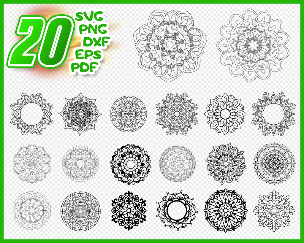 Download Round Mandala Svg Mandala Svg Indian Mandala Circle Round Mandala Clipartic