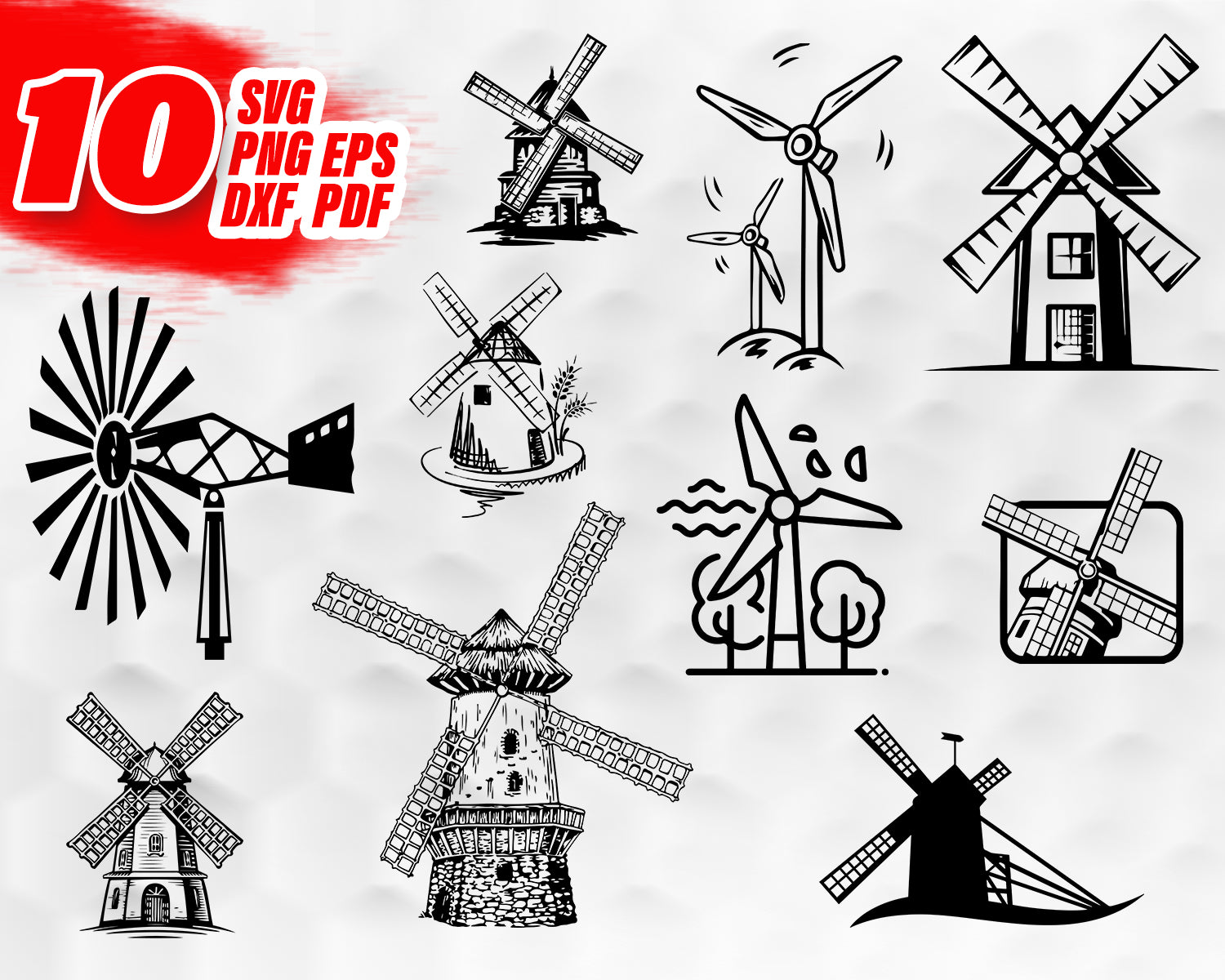 Free Free Home With Windmill Svg 321 SVG PNG EPS DXF File