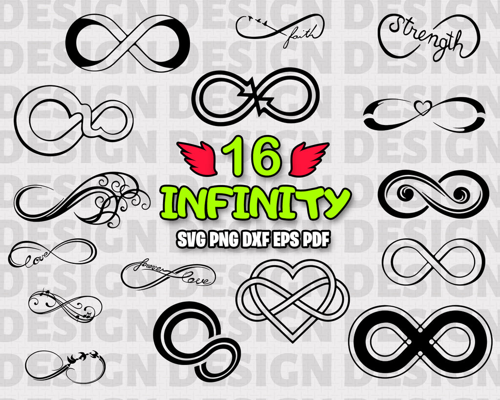 Download Heart Svg Infinity Heart Svg Love Infinity Svg Instant Download Svg Dxf Png Drawing Illustration Art Collectibles Tripod Ee