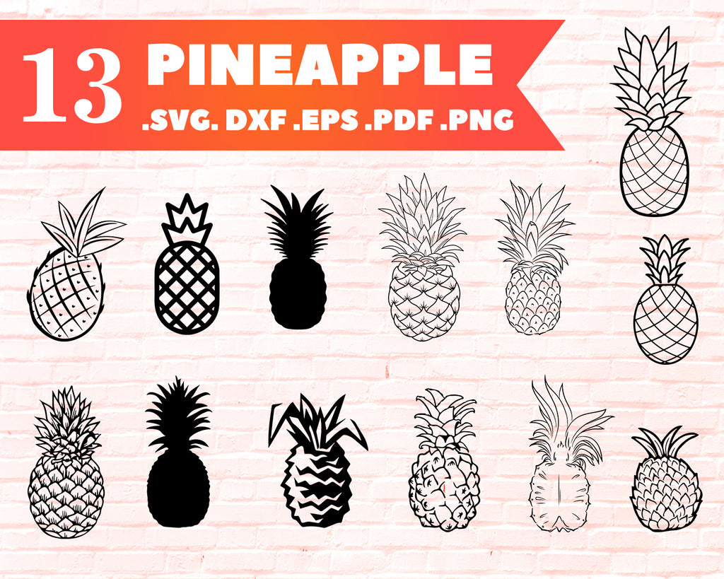 Download Pineapple Svg Pineapple Bundle Pineapple Cut Files Pineapple Cricut Clipartic