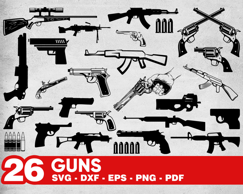 Download Gun Svg Images