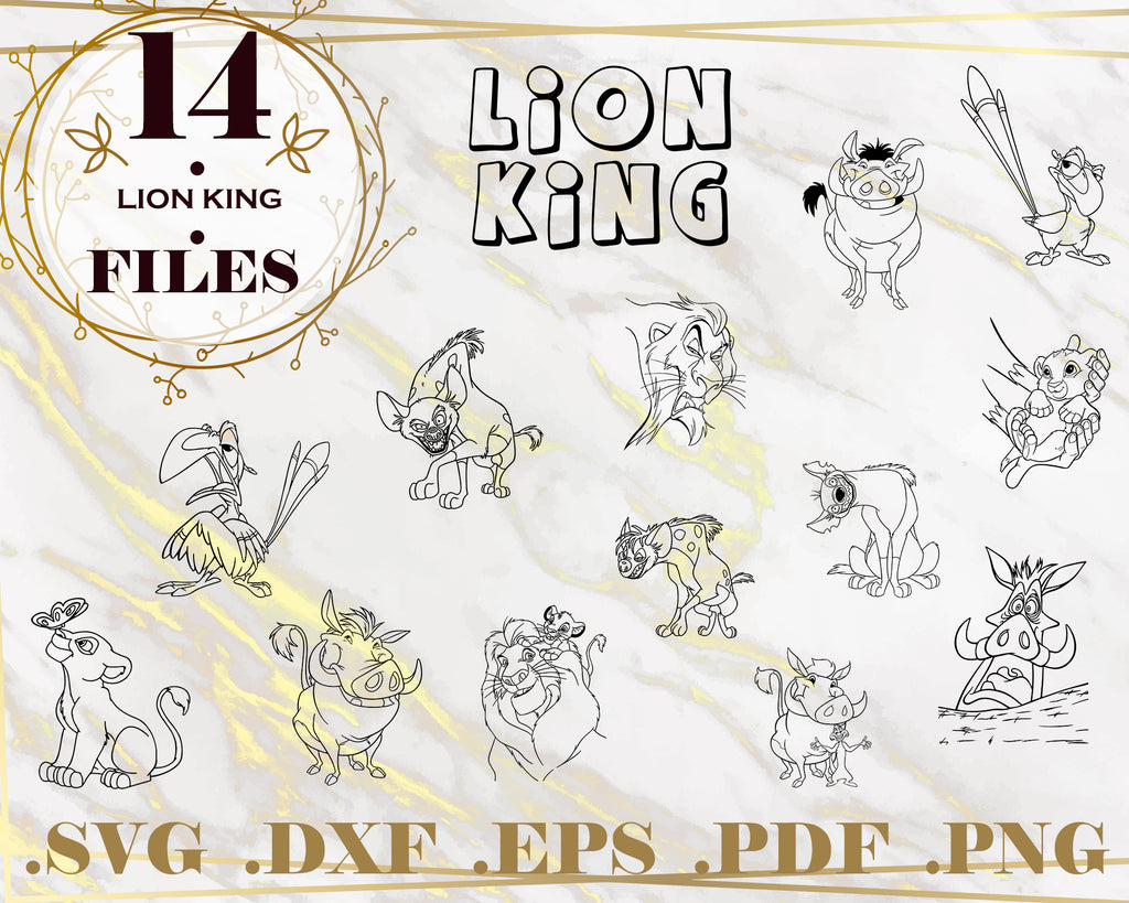 Free Free 324 Lion King Silhouette Svg SVG PNG EPS DXF File