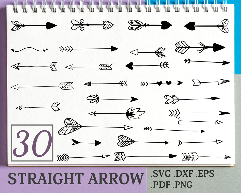 Download Straight Arrow Svg Straight Arrows Svg Cut Files Tribal Cricut Files Clipartic