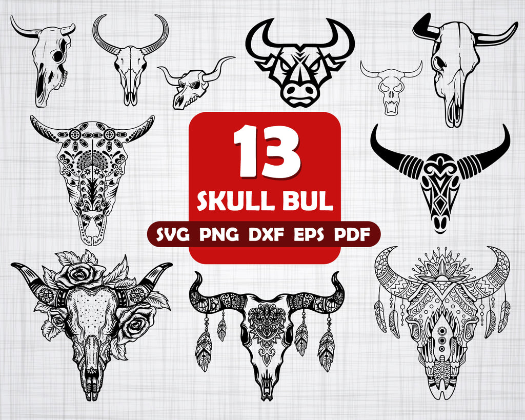 Free Free 154 Aztec Cow Skull Svg Free SVG PNG EPS DXF File