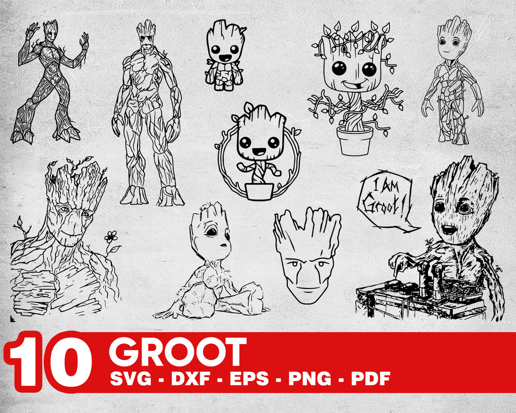 Download Groot Svg Groot Squadgoals Baby Groot Svg I Am Groot Svg Guardians Gal Clipartic