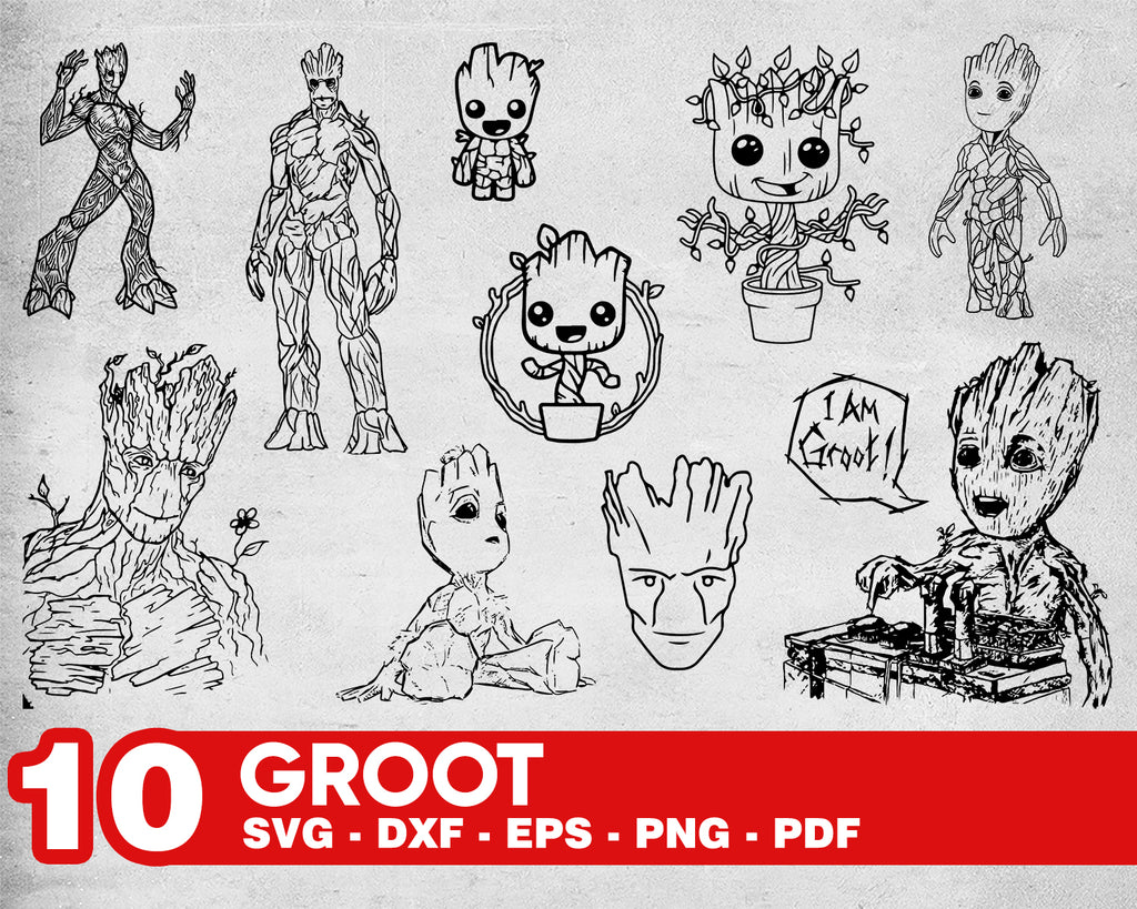 Free Free 69 Baby Groot Svg Free SVG PNG EPS DXF File