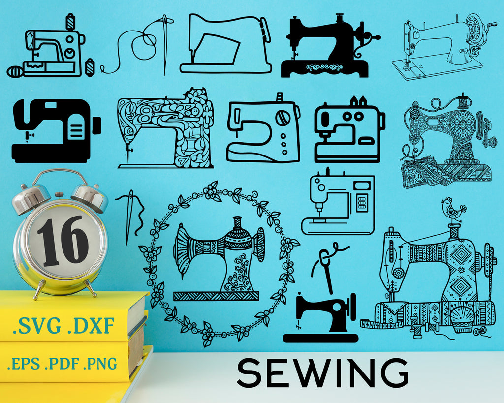 Download Sewing Svg Bundle Sewing Machine Svg Seamstress Svg Tailor Svg Clipartic