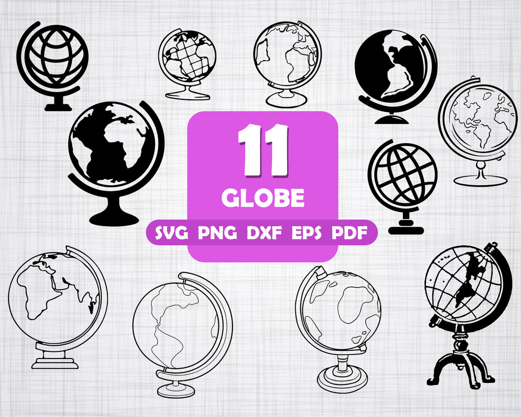 Download Globe Svg Bundle Globe Svg Globe Clipart Globe Cut Files For Silhou Clipartic