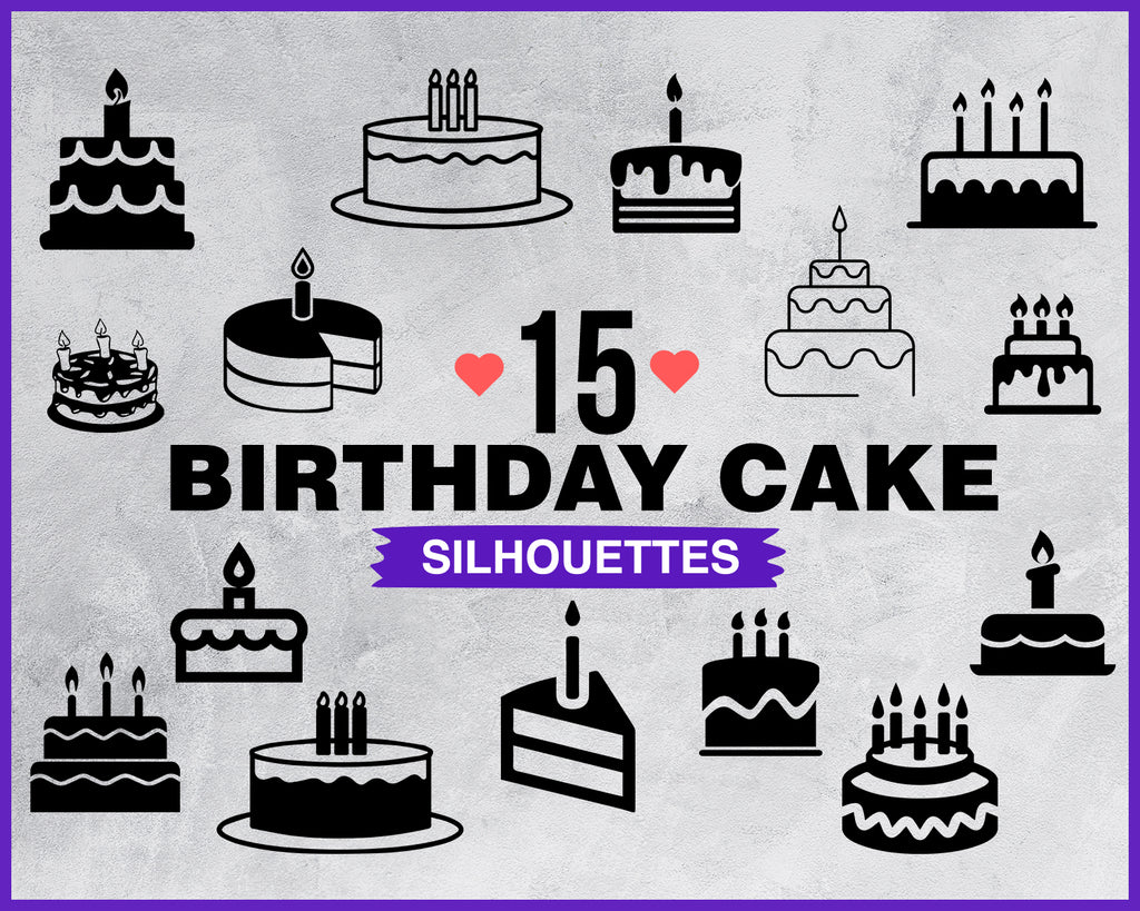 Free Free Svg Cutting File Birthday Cake 546 SVG PNG EPS DXF File