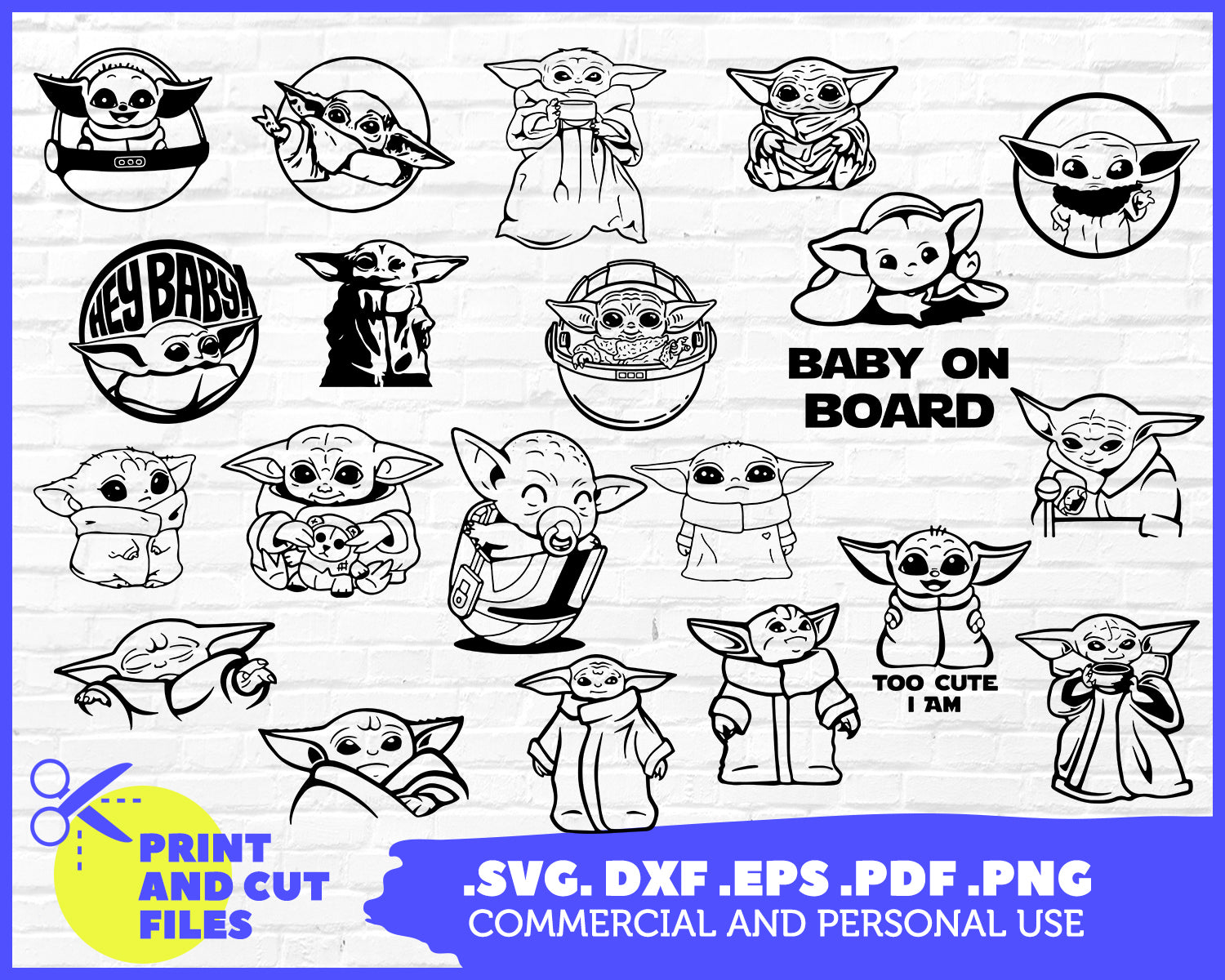 Free Free 133 Baby Yoda Svg Files Free SVG PNG EPS DXF File