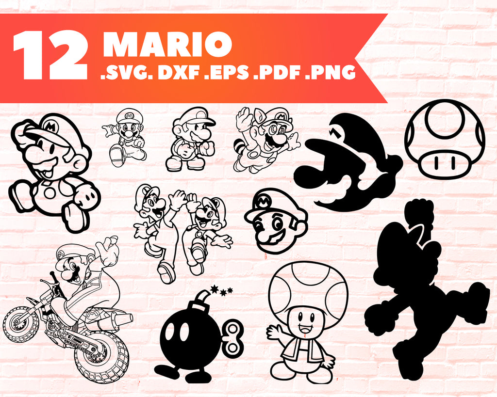 Free Free 341 Free Super Mario Svg Files SVG PNG EPS DXF File