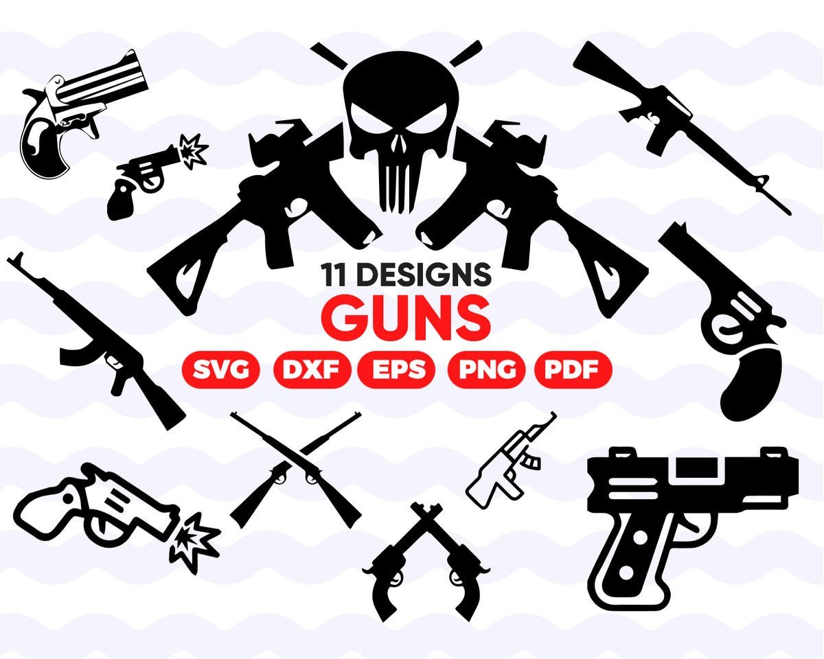 Download Guns SVG/ Military Weapon svg/ Pistol Svg/ Weapon svg ...