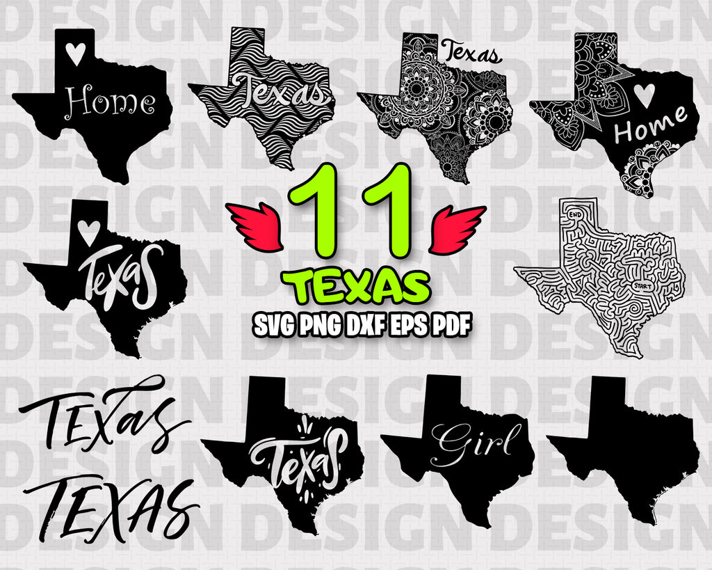 Download Texas Svg Dxf Graphic Art Cut File Visual Arts Craft Supplies Tools