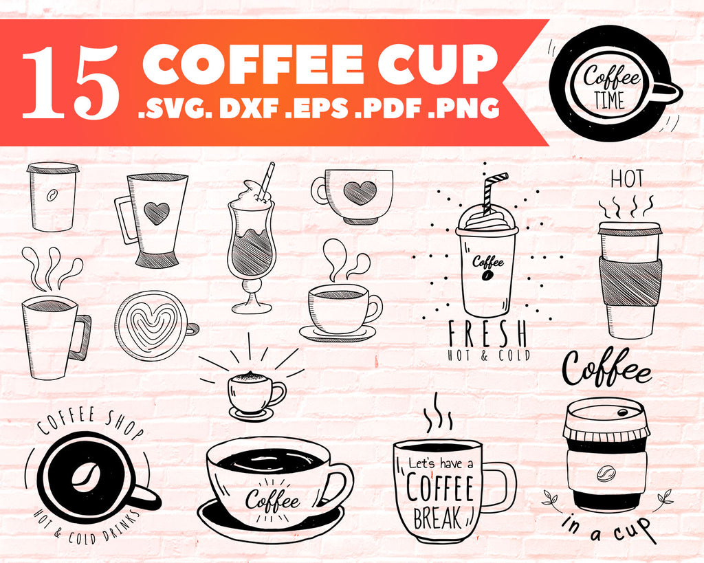 Free Free 162 Coffee Cup Svg SVG PNG EPS DXF File