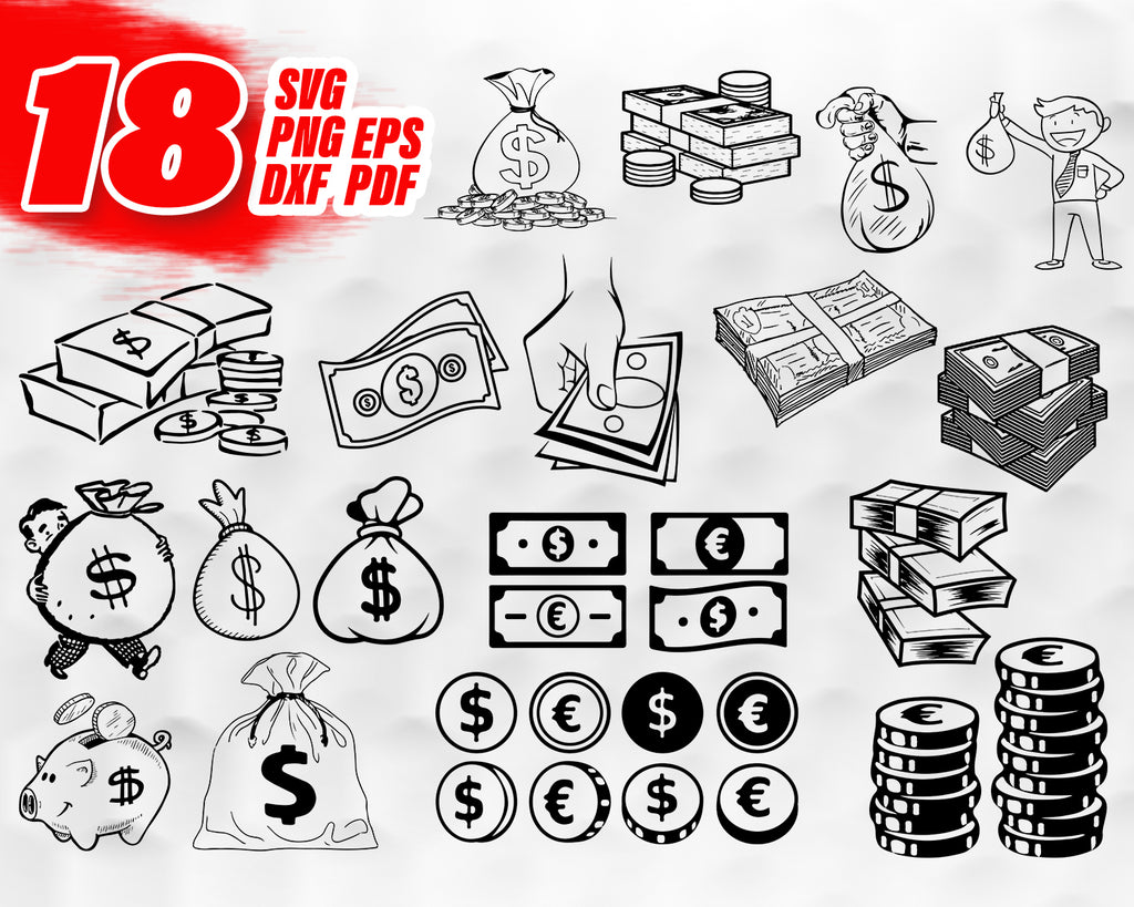 Free Free Svg Money Sign 932 SVG PNG EPS DXF File