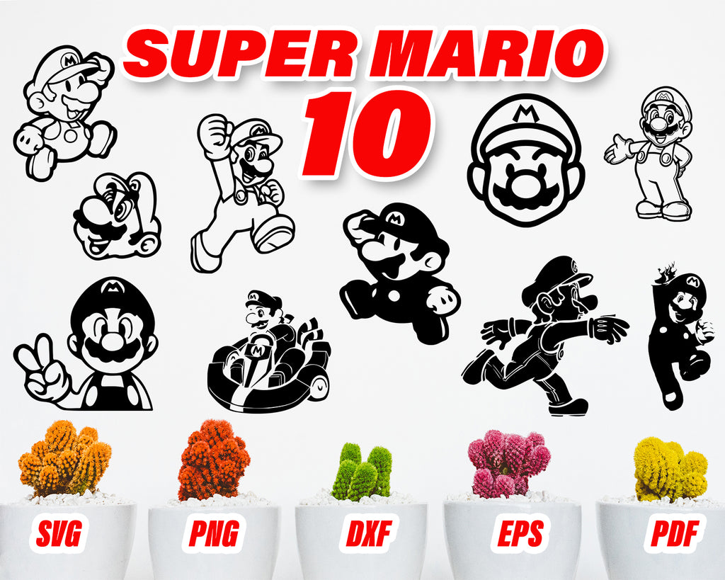 Free Free 341 Free Super Mario Svg Files SVG PNG EPS DXF File